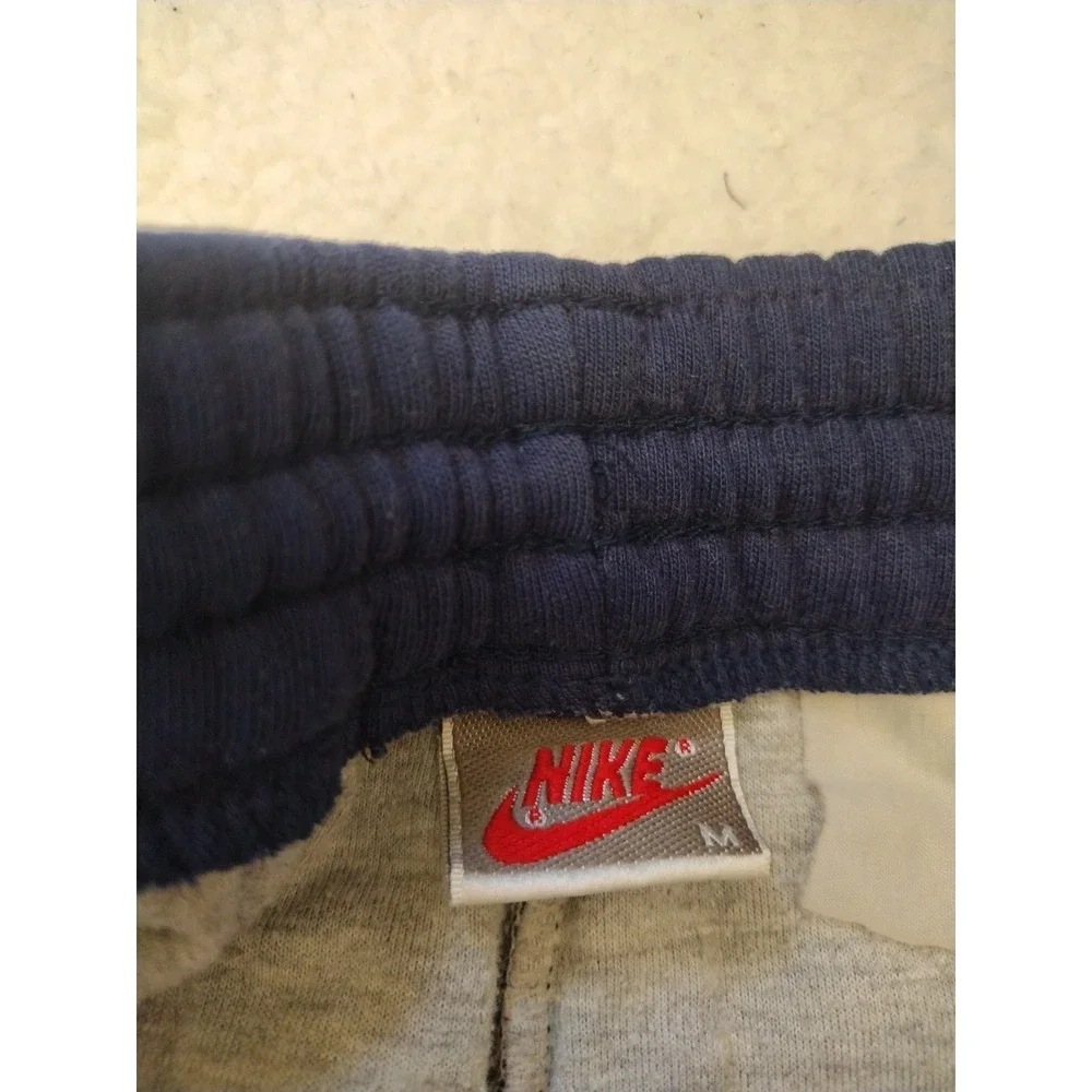 Vintage Nike Track Pants Mens Medium Blue 1980s 80s Athletic Break Dance‎ Lined